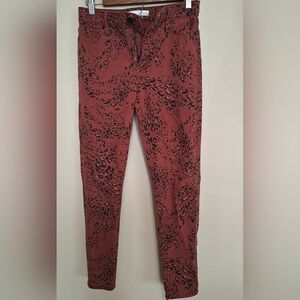 Ella Moss Women's Skinny Jeans - Red and Black